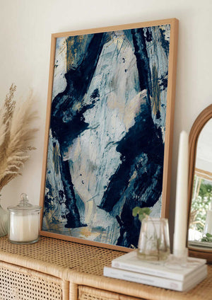 Tablou înramat „Glacier” de Dan Hobday