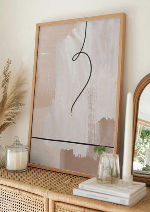 Tablou înramat „Creamy-3” de Sally Ann Moss