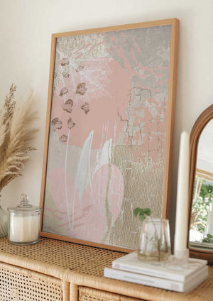 Tablou înramat „Morning Pink-3” de Sally Ann Moss