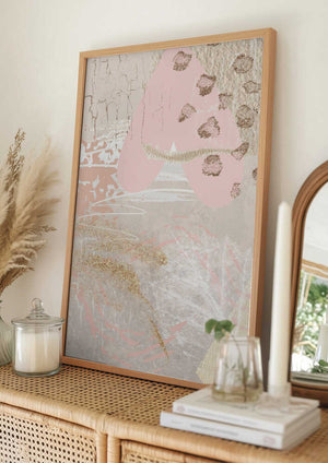 Tablou înramat „Morning Pink-2” de Sally Ann Moss