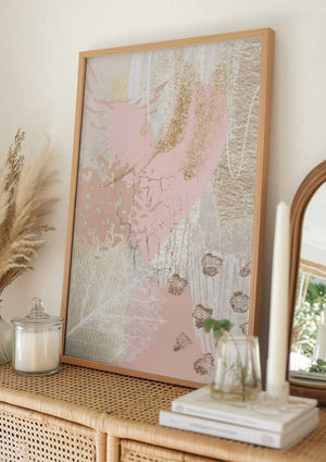 Tablou înramat „Morning Pink-1” de Sally Ann Moss