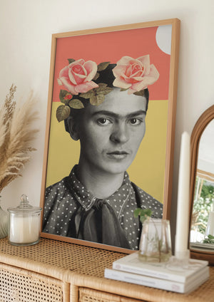 Tablou înramat „Frida” de Florent Bodart