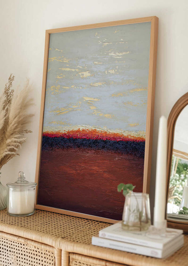 Tablou înramat „Deep Emergence” de Alyson Storms