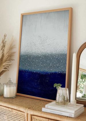 Tablou înramat „Indigo Dream” de Alyson Storms