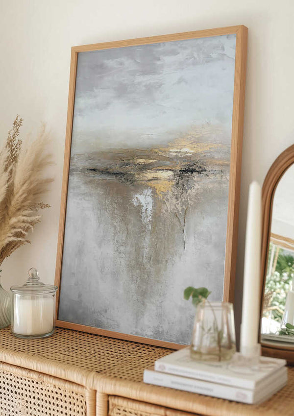 Tablou înramat „Pyrite” de Alyson Storms