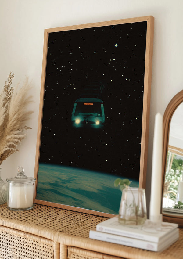 Tablou înramat „Space Express” de Taudalpoi
