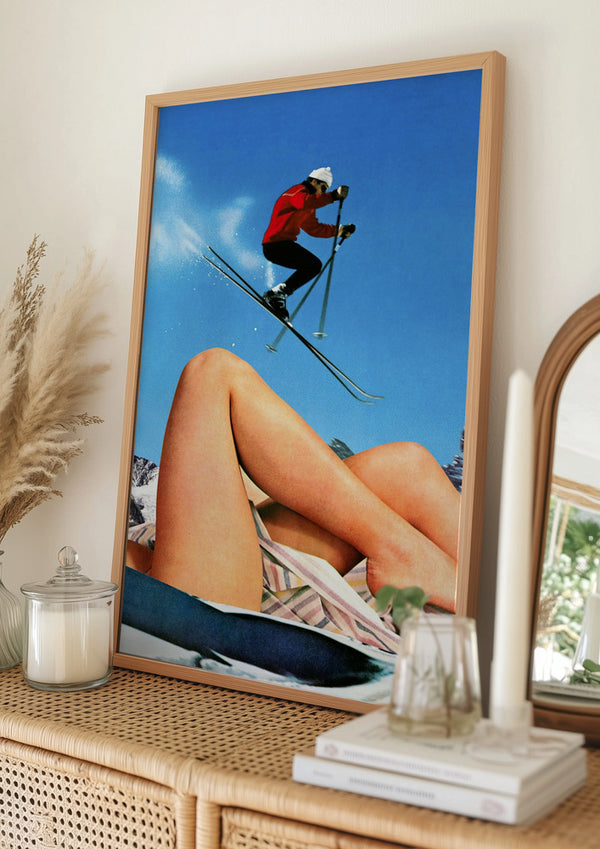 Tablou înramat „The Big Jump” de Taudalpoi