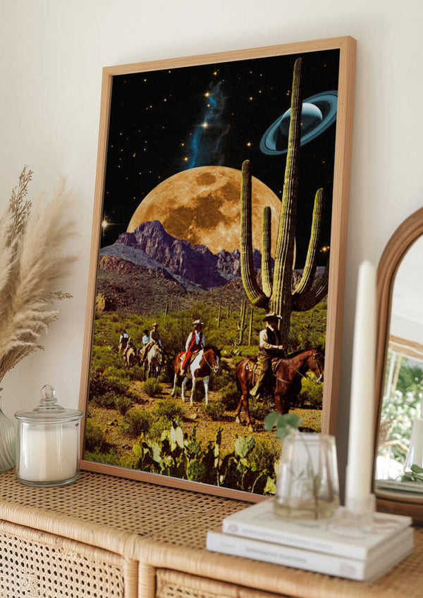 Tablou înramat „Space Cowboys” de Taudalpoi