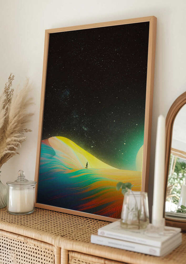 Tablou înramat „The Source of Happiness” de Taudalpoi