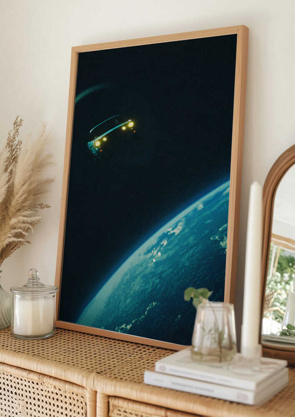 Tablou înramat „Road Trip In Space” de Taudalpoi