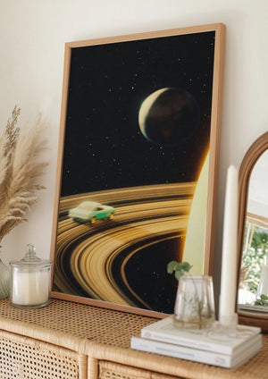 Tablou înramat „Saturn Highway” de Taudalpoi