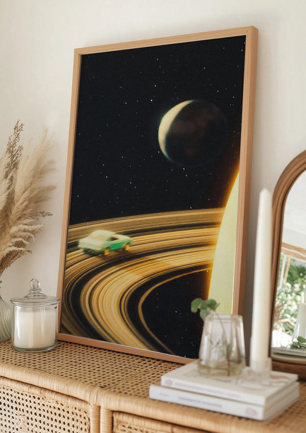 Tablou înramat „Saturn Highway” de Taudalpoi