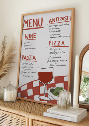 Tablou înramat „Italian Cuisine Delight” de Athene Fritsch