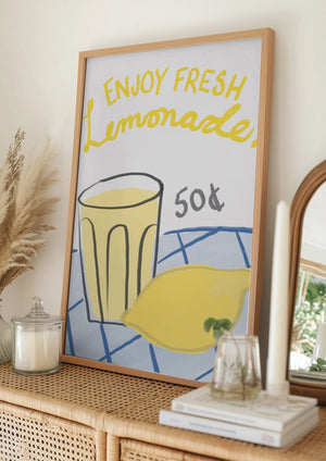 Tablou înramat „Refreshing Sip Deal” de Athene Fritsch