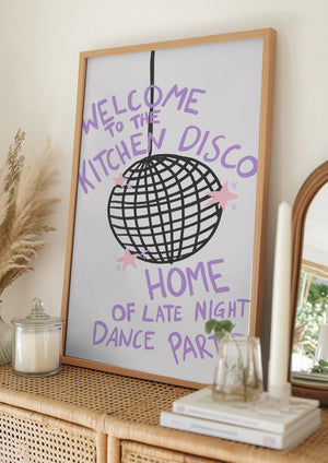 Tablou înramat „Kitchen Disco Vibes” de Athene Fritsch
