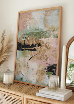 Tablou înramat „Chaos in Bloom-2” de Sally Ann Moss