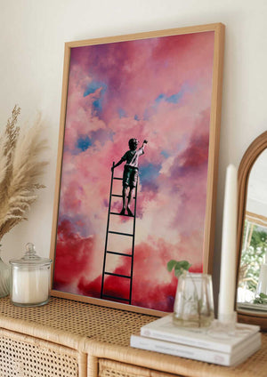 Tablou înramat „Cloud Painter” de Taudalpoi
