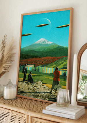 Tablou înramat „An Alien Invasion” de Taudalpoi