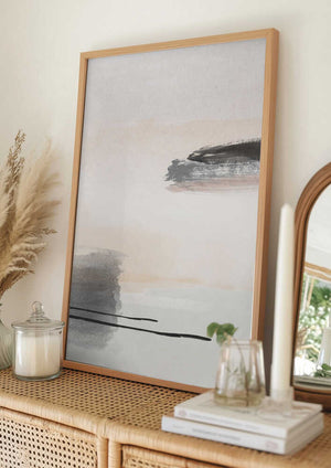 Tablou înramat „Neutrals-3” de Sally Ann Moss