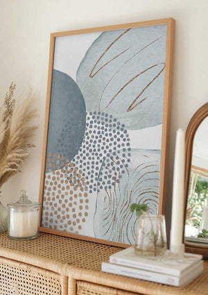 Tablou înramat „Grey Cloud-1” de Sally Ann Moss