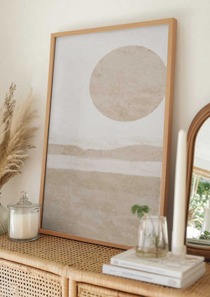 Tablou înramat „Sunset Art” de Melloi Art Prints