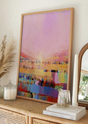 Tablou înramat „Colorful Horizon” de Treechild