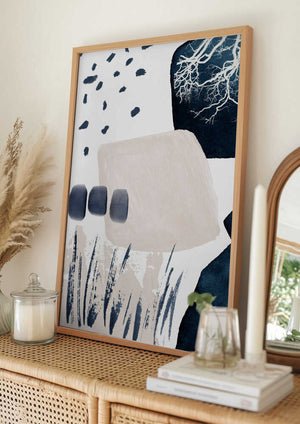 Tablou înramat „Dreamy-3” de Sally Ann Moss