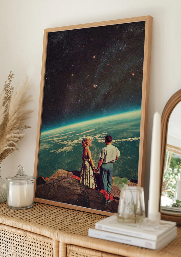 Tablou înramat „Love” de Frank Moth