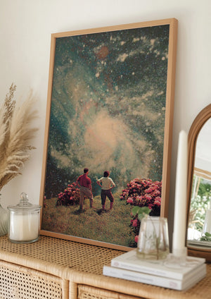 Tablou înramat „There Will Be Light In the End” de Frank Moth