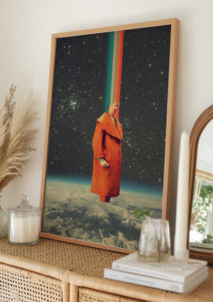 Tablou înramat „Spacecolor” de Frank Moth