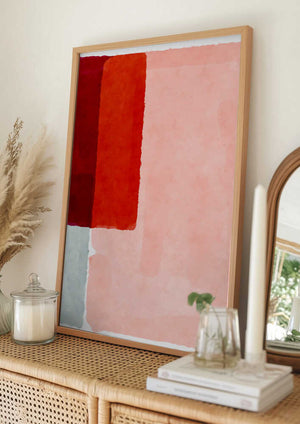 Tablou înramat „Minimal Watercolor #1” de jay stanley