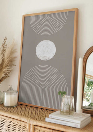 Tablou înramat „10712x3ratio” de Melloi Art Prints
