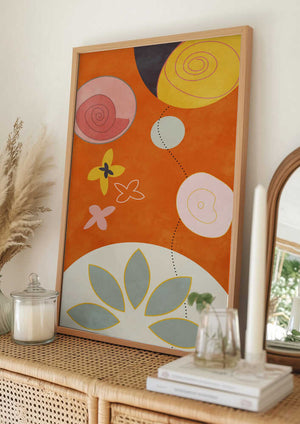 Tablou înramat „Friendly Colors 2” de Ana Rut Bre