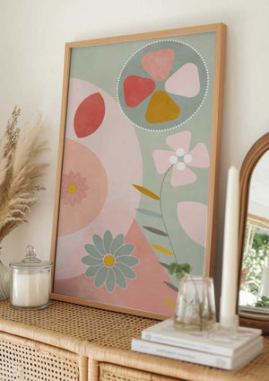 Tablou înramat „Friendly Colors 3” de Ana Rut Bre
