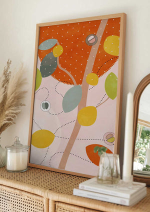 Tablou înramat „Friendly Colors Hilma 5” de Ana Rut Bre