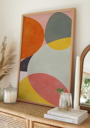 Tablou înramat „Friendly Colors1” de Ana Rut Bre