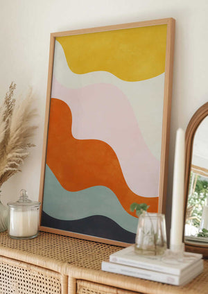 Tablou înramat „Friendly Colors3” de Ana Rut Bre