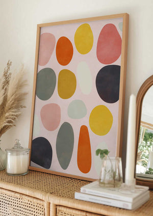 Tablou înramat „Friendly Colors4” de Ana Rut Bre