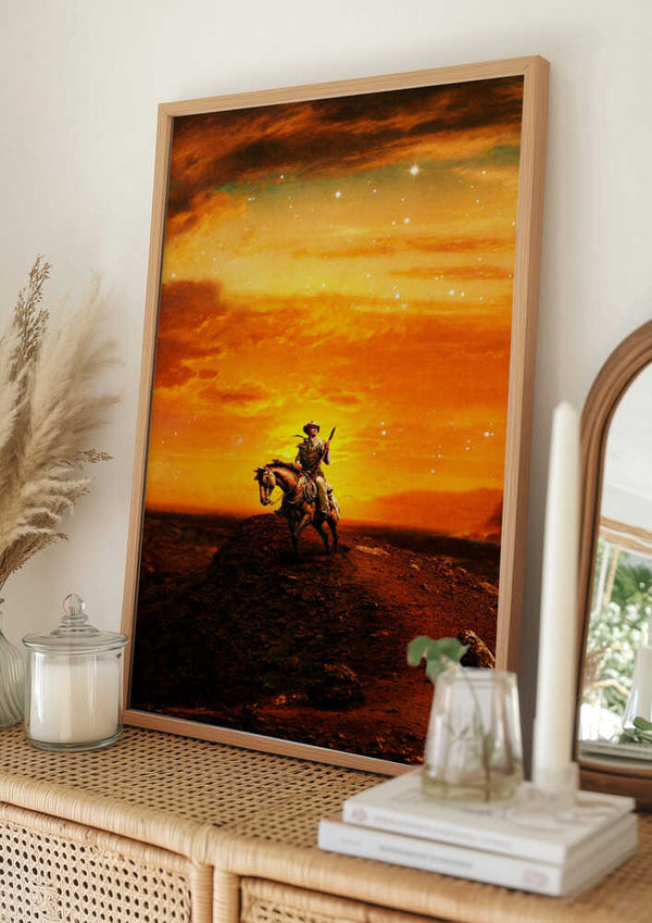 Tablou înramat „Courage” de Taudalpoi