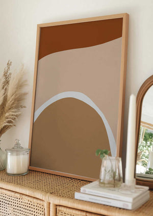Tablou înramat „Sand” de Studio Palette