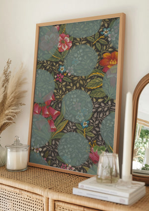 Tablou înramat „Colourful Flower” de Studio Palette