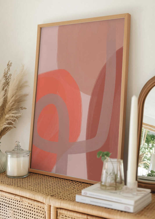 Tablou înramat „Coral II” de Studio Palette