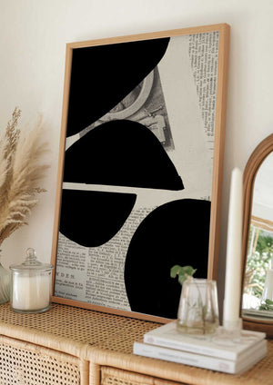 Tablou înramat „Abstract Paper VIII” de Studio Palette