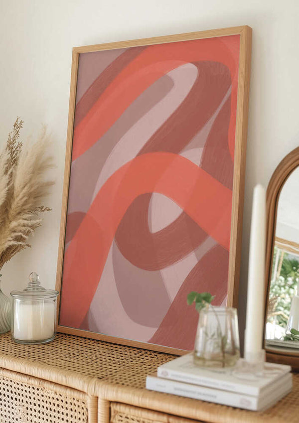 Tablou înramat „Coral VI” de Studio Palette