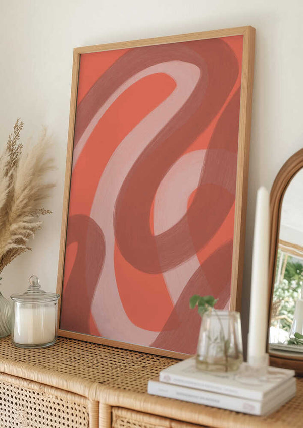 Tablou înramat „Coral V” de Studio Palette