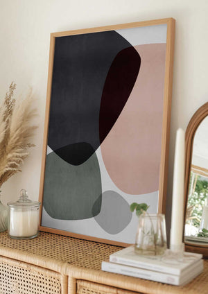 Tablou înramat „Graphic 205” de Mareike Böhmer