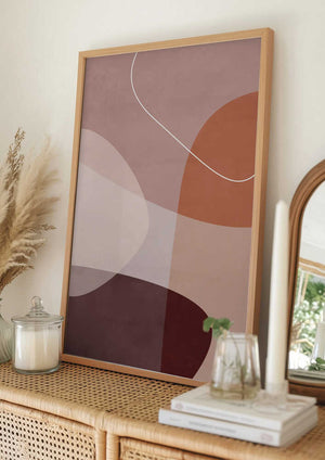 Tablou înramat „Graphic 211X” de Mareike Böhmer
