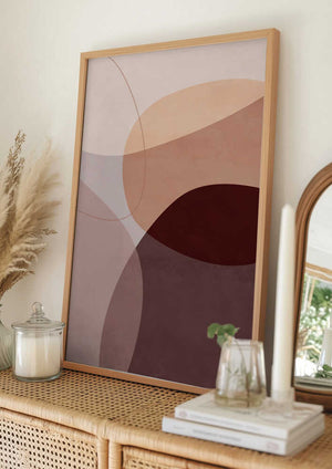 Tablou înramat „Graphic 211Y” de Mareike Böhmer