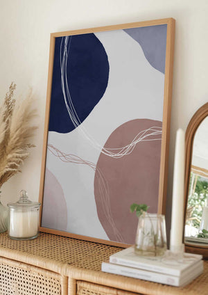 Tablou înramat „Graphic 248” de Mareike Böhmer