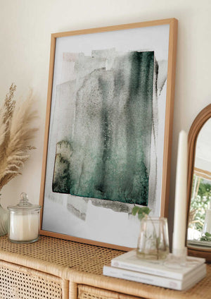 Tablou înramat „Abstract Watercolor Painting” de Shot by Clint